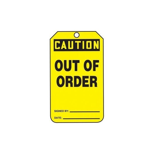 Accuform Adhesive Dura-Poly, 2-1/2 in Width, 0.025 in Height, , 5 PK - MDT686PTM