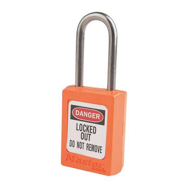 Master Lock Lockout Padlock, KA, Orange, 1-13/16"H, PK12 - S31KAS12ORJ