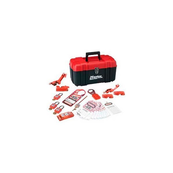 Master Lock Master Lock Personal Safety Lockout Kit, Electrical Focus, Keyed Alike, 1457E410KA - 1457E410KA