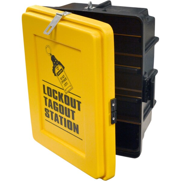 Brady Lockout Cabinet, 18in H x 14in W x 9.5in D - LC584E