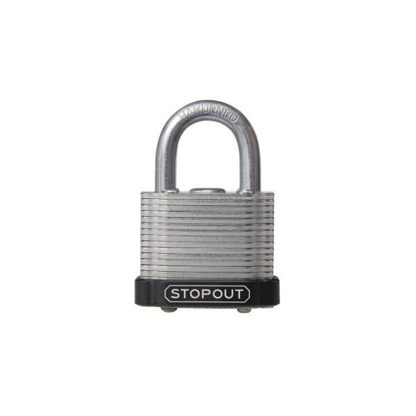 Accuform STOPOUT LAMINATED STEEL PADLOCKS KDL916BK - KDL916BK