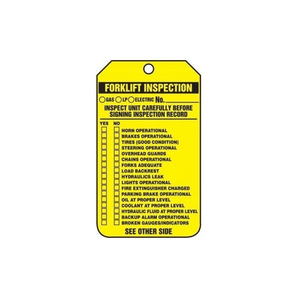 Accuform Danger, RP-Plastic, 3-7/8 in Width, 3/8 in Height, , 5 PK - TRS336PTM