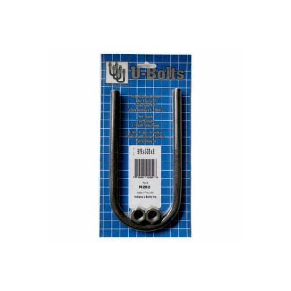 Indiana U Bolts 916x334x8 RND U Bolt - R252