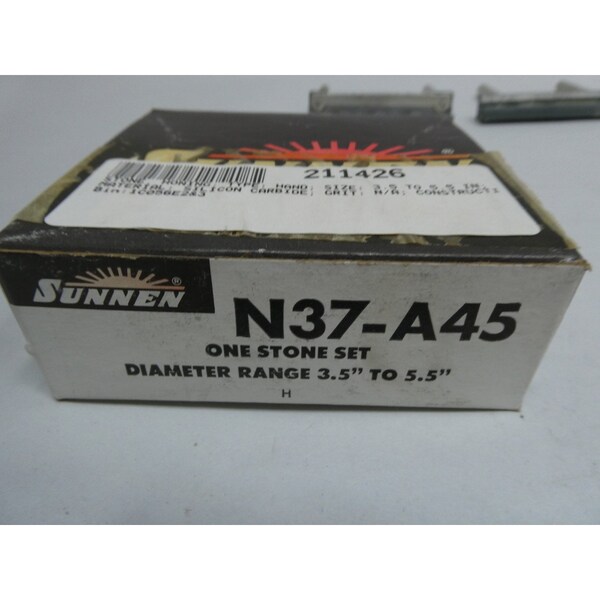Sunnen STONE SET 3-1/2IN TO 5-1/2IN OTHER ABRASIVE - N37-A45