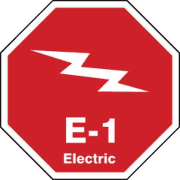 Accuform Energy Source ID Tag, No Header, vinyl, 2 1/2 in Width, 2 1/2 in Height, Write On Surface: No - TDK301XVE