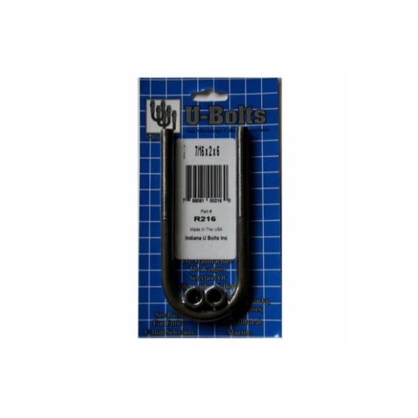 Indiana U Bolts 716x2x6 RND U Bolt - R216