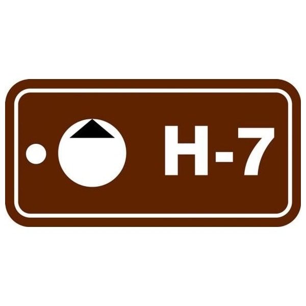 Accuform Energy Source ID Tag, H-7, 1.5inx3in, Plastic, 5PK - TDF507VPM