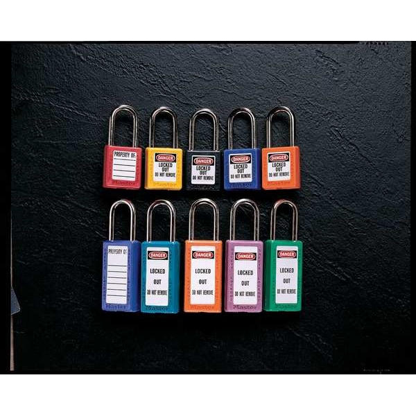 Master Lock Lockout Padlock, KA, Red, 3"H - 411KAW400RED-3XX1331