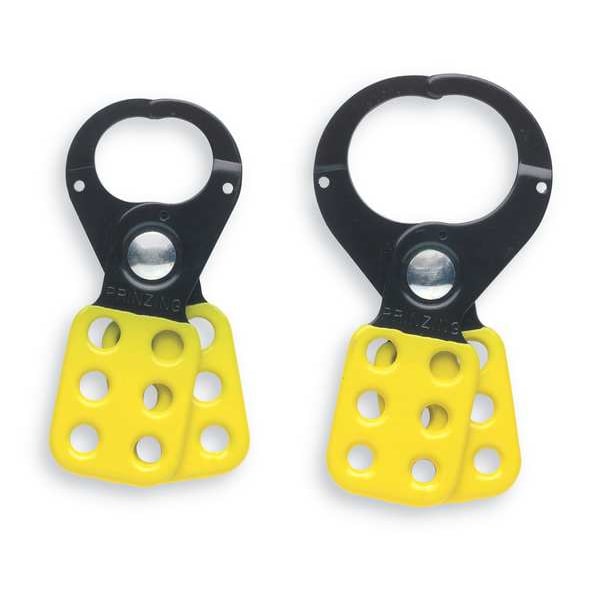 Brady Lockout Hasp, Standard, 6 Lock, 4-1/2 In. L - T218