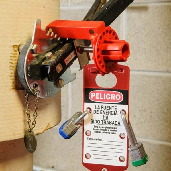 Brady Butterfly Valve Lockout, Fits Sz 2 to 4 - 121505