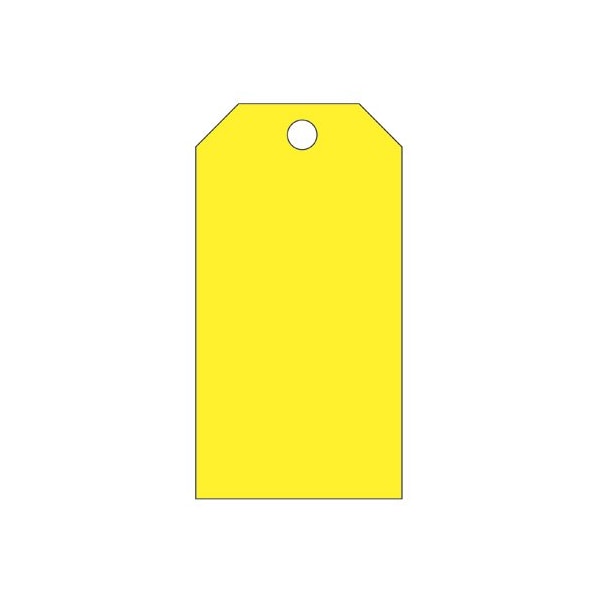 Panduit General Safety Tag, Vinyl, 3in Width, 5.75in Height - PVT-95-Q