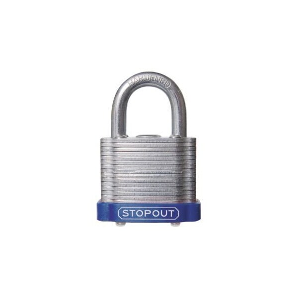 Accuform STOPOUT LAMINATED STEEL PADLOCKS KDL916BU - KDL916BU