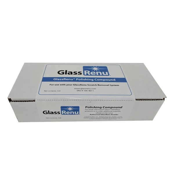 Glass Renu GlassRenu Polishing Compound  1 Lb - 106-4012