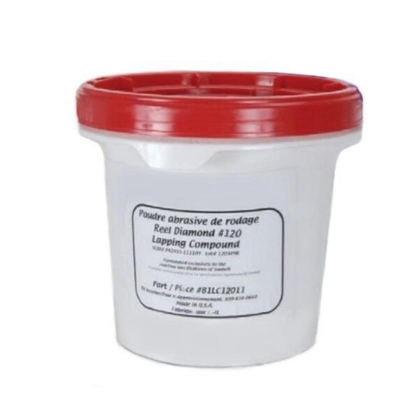 Aftermarket 11 lb 120 Grit Reel Diamond Back Lapping Compound - B1LC12011