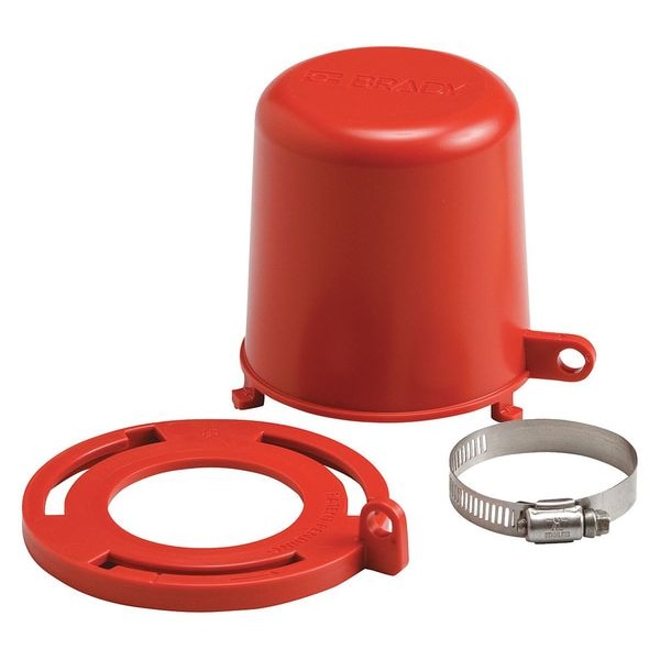 Brady Plug Valv Lockout, Fits 2-3/16 to 2-1/2In - 113234
