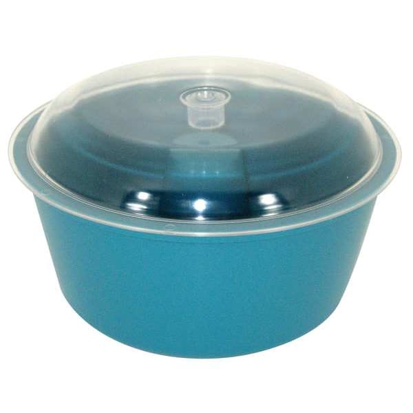 Raytech Vibratory Tumbler Bowl and Lid, 8In Dia. - 23-005