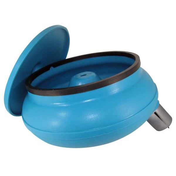 Raytech Vibratory Tumbler Bowl and Lid, 21In Dia. - 23-046