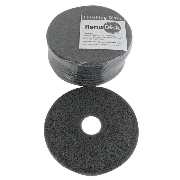 Glass Renu GlassRenu RenuDisks Gray  5 Inch - 106-4055