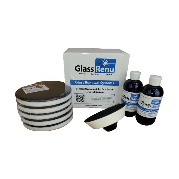 Glass Renu GlassRenu Hard Water Removal System  6 Inch - 106-3006