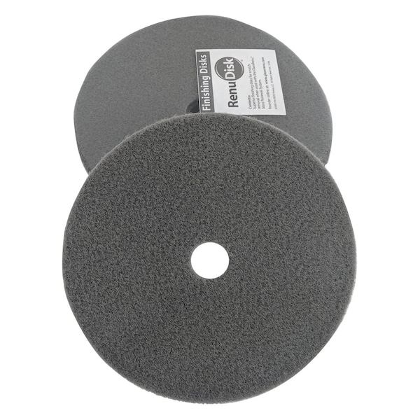 Glass Renu GlassRenu RenuDisks Gray  8 Inch - 106-4085