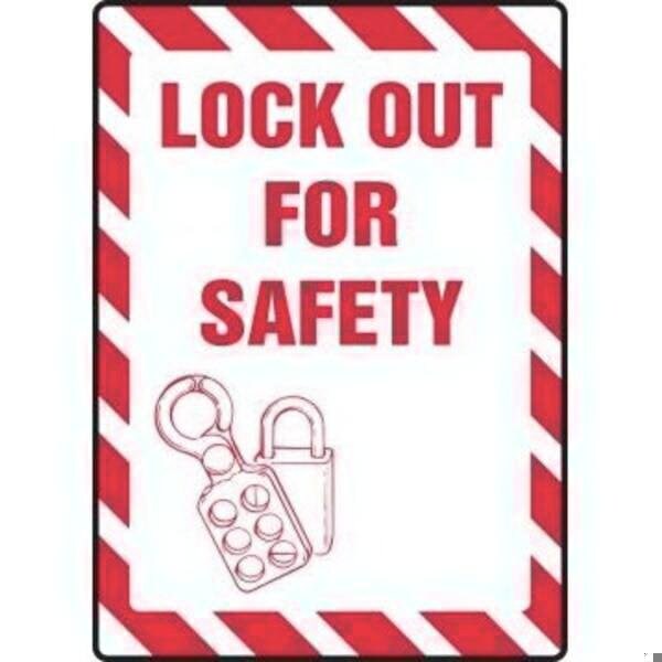 Accuform OSHA DANGER SAFETY SIGN LOCKOUTTAG MLKT279XT - MLKT279XT