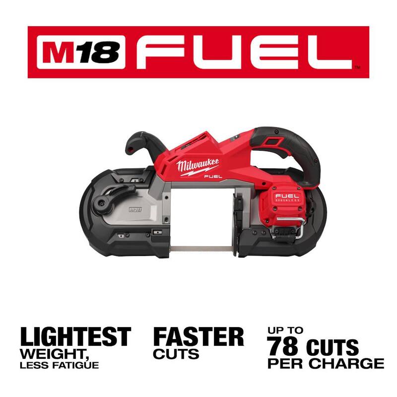 Si estás buscando información sobre una sierra de cinta inalámbrica Milwaukee M18 FUEL 18V Lithium-Ion Brushless de corte profundo (sólo la herramienta), este es el producto que necesitas - 2929-20.