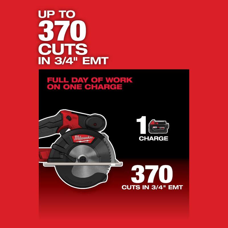 Si no traduzcas la marca del producto:

Sierra circular inalámbrica sin escobillas de litio Milwaukee M18 FUEL de 18V de Metal 5-3/8 in (Herramienta solamente) con Llave de Impacto de Torque Medio de 1/2 in. - 2782-20-2962P-20