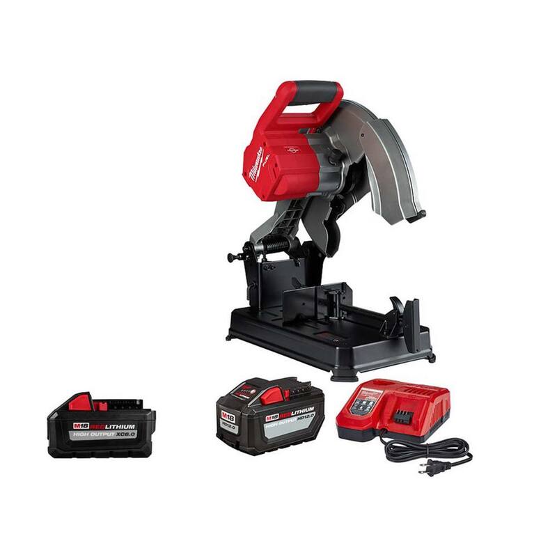 Milwaukee M18 FUEL 18-Volt Lithium-Ion Brushless Cordless 14 in. Abrasive Cut-Off Saw Kit with Extra 8.0 Ah Battery - 2990-21HD-48-11-1880

Si necesitas más información sobre este producto, no dudes en contactarnos.