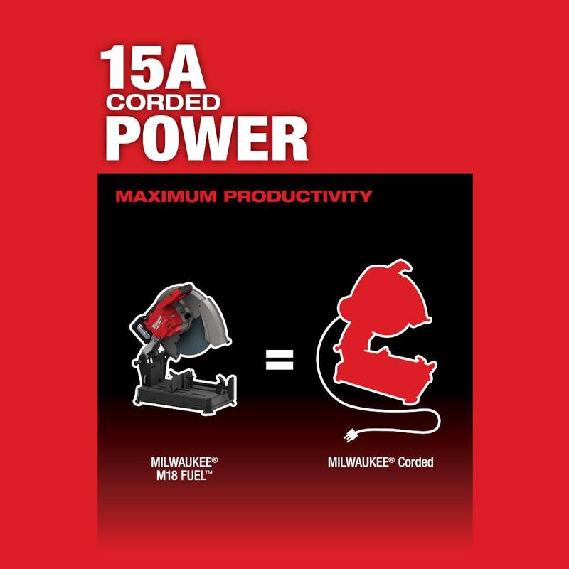 Milwaukee M18 FUEL 18-Volt Lithium-Ion Brushless Cordless 14 in. Abrasive Cut-Off Saw Kit with Extra 8.0 Ah Battery - 2990-21HD-48-11-1880

Si necesitas más información sobre este producto, no dudes en contactarnos.