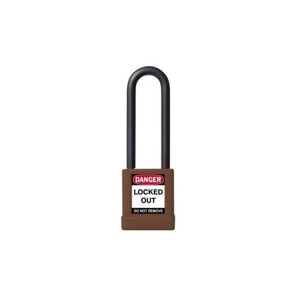 Accuform BRASS BODY PADLOCKS BODY HEIGHT 1 KDL432BR - KDL432BR