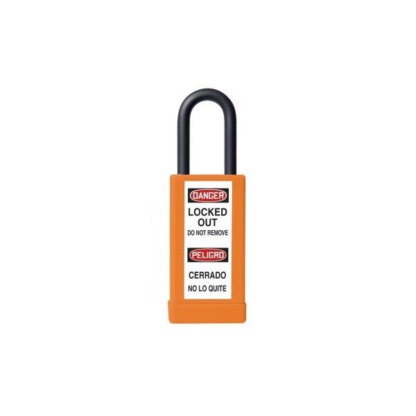 Accuform BRASS BODY PADLOCKS BODY HEIGHT KDL431OR - KDL431OR