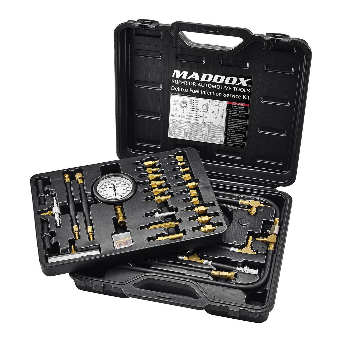 Kit de servicio de inyección de combustible de lujo Maddox Deluxe - 58817