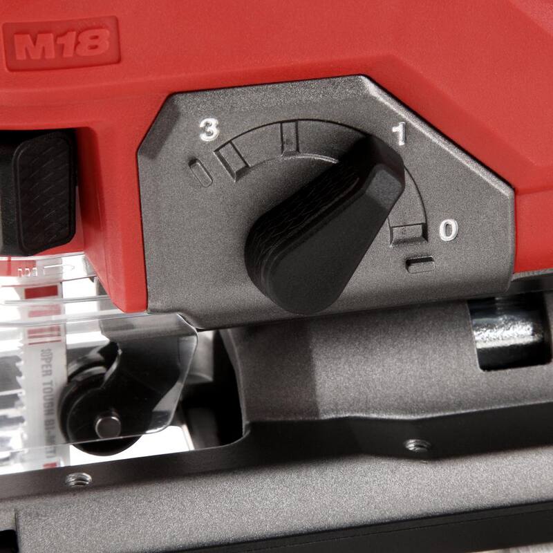 Sierra de calar inalámbrica sin escobillas de 18V Milwaukee M18 FUEL con batería de iones de litio y kit inicial de 8.0ah con SAWZALL - 2737-20-2722-20-48-59-1880