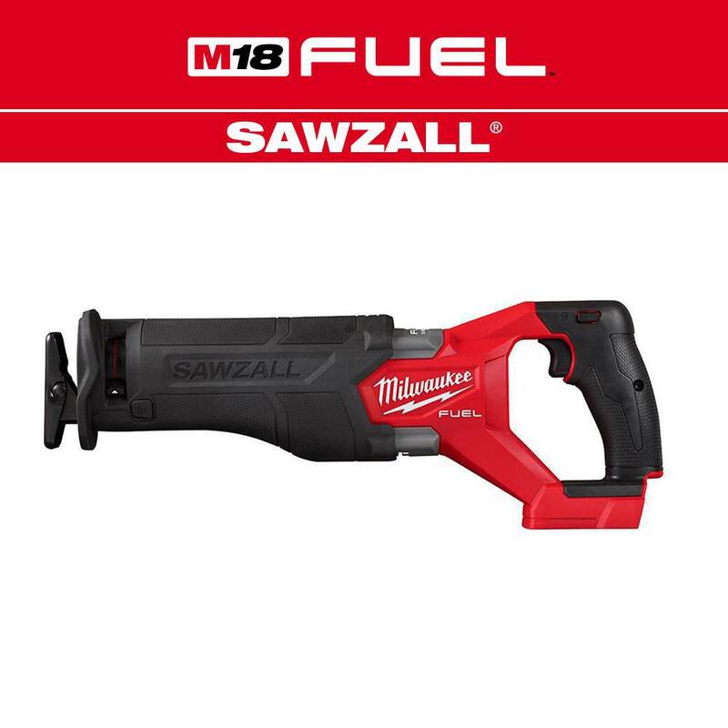 Cierrápido inalámbrico Milwaukee M18 FUEL GEN-2 de 18V de iones de litio sin escobillas con juego de cuchillas para sierra recíproca (paquete de 11) - 2821-20-48-00-1026T
