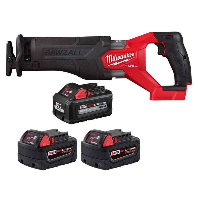 Si quieres que no traduzca "Milwaukee", el título sería algo así:

M18 FUEL 18V Lith-Ion Brushless Cordless SAWZALL Reciprocating Saw de Milwaukee con (1) batería de alto rendimiento de 6.0Ah y (2) baterías de 5.0Ah - 2821-20-48-11-1856