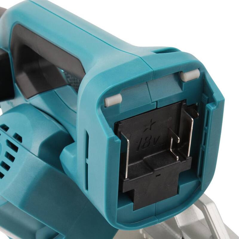 Si herramienta eléctrica sin escobillas inalámbrica de iones de litio 18V LXT de Makita de 6-1/2 pulgadas con láser y sierra ingleteadora compuesta abatible doble compacta - XSL05Z