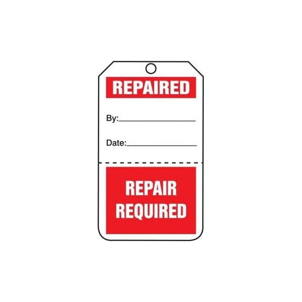 Accuform Danger, PF-Cardstock, 3-1/4 in Width, 1/4 in Height, , 25 PK - TPP104PTP