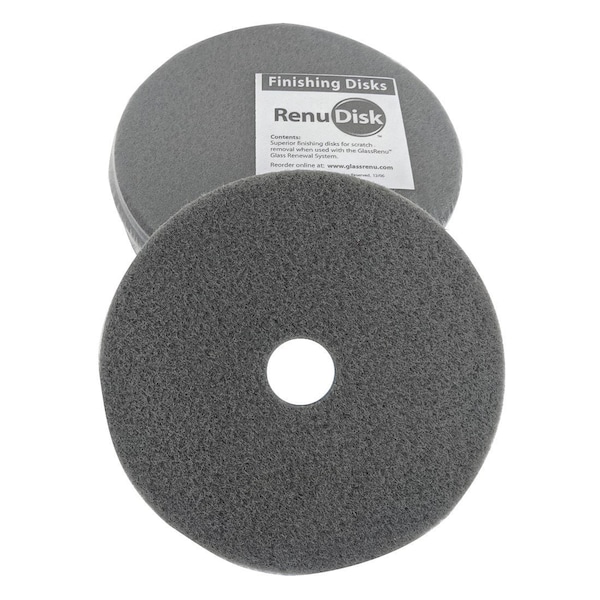 Glass Renu GlassRenu RenuDisks Gray  6 Inch - 106-4065