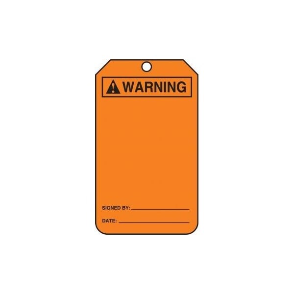 Accuform RP-Plastic, 3-1/4 in Width, 0.075 in Height, , 5 PK - MWGT202PTM