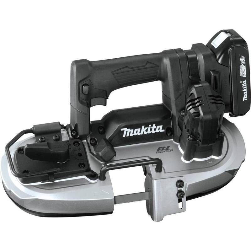 Sierra de cinta inalámbrica compacta de ion litio sin escobillas de 18V LXT de Makita con hoja de sierra de cinta portátil de 28-3/4 in. y 24 TPI (paquete de 5) - XBP05R1B-E08757.