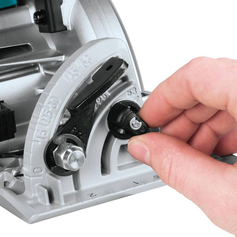 Kit de sierra circular inalámbrica de 7-1/4 pulgadas con mango trasero sin escobillas Makita 18V X2 LXT 5.0Ah (36V) con destornillador para tablaroca sin escobillas adicional 18V LXT - XSR01PT-XSF03Z