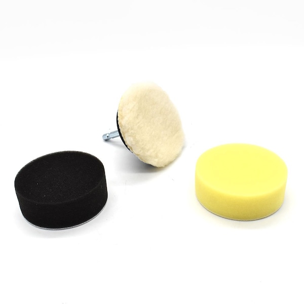 Superior Pads And Abrasives 3 Inch Detail Polisher Pad Set 4Piece - PDS3