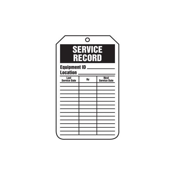 Accuform PF-Cardstock, 3-1/4 in Width, 1/4 in Height, , 5 PK - TRS319PTM