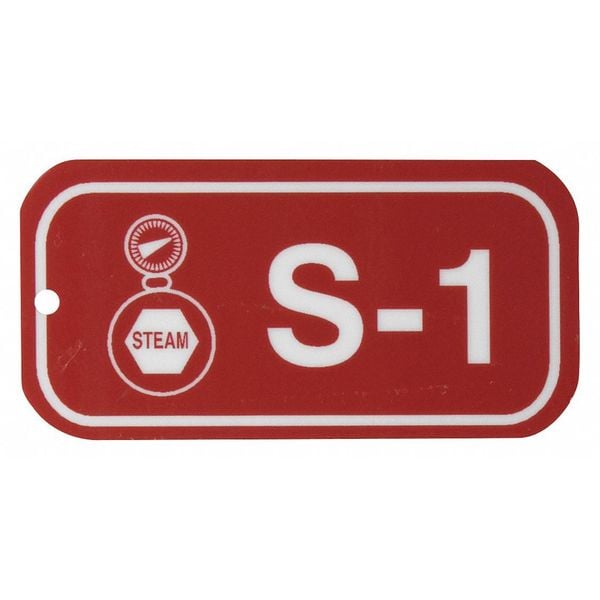 Brady Lockout Tag, None/ No Header, Polypropylene, 3 in Width, 1 1/2 in Height, Write On Surface: No , 5 PK - 105649