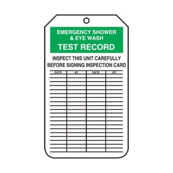 Accuform Caution, RP-Plastic, 3-1/4 in Width, 3/8 in Height, , 5 PK - SHMGT207LTM