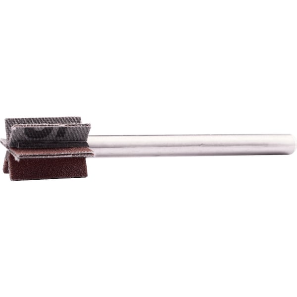 Pferd PFERD Bore polisher, 5/8in x 3/4, 1/4in shank, 150 Grit, Aluminum oxide - 46411