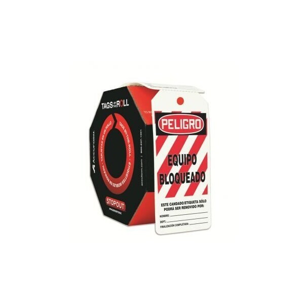 Accuform Danger, PF-Cardstock, 6-5/8 in Width, 3-5/8 in Height - SHTAR410