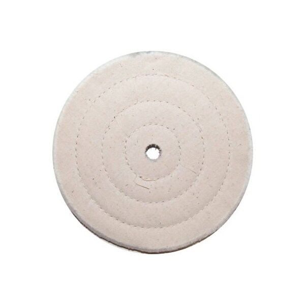 Century Drill & Tool Century Drill Muslin Polishing Wheel 6" Dia. Cotton - 79140