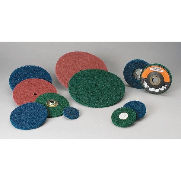 Standard Abrasives Buff and Blend HS Disc, A/O, 5in, PK10 - 860608