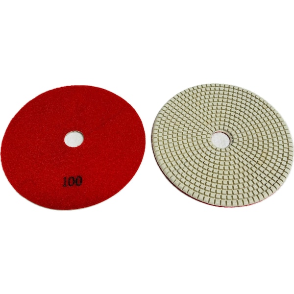 Vantage Product Flexible Risen Bond Dry Polishing Pad, Concrete Finishing, 7'' - R-FB70100